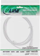 Kable - InLine DC extension cable, DC plug male/female 4.0x1.7mm, white, 3m - miniaturka - grafika 1