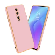 Etui i futerały do telefonów - Pokrowiec Do Xiaomi Mi 9T / Mi 9T PRO / RedMi K20 / RedMi K20 PRO Etui w Glossy Róż - Złoto TPU Silikonowe Obudowa Case Cover Cadorabo - miniaturka - grafika 1