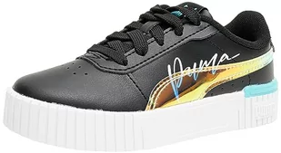 PUMA Carina 2.0 Crystal Wings Ps sneakersy dziewczęce, Puma Black Team Aqua PUMA White, 32 EU - Buty dla dziewczynek - miniaturka - grafika 1