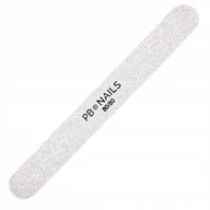 Akcesoria do paznokci - PB Nails, Pilnik do paznokci, Prosty, 80/80, 1 szt. - miniaturka - grafika 1