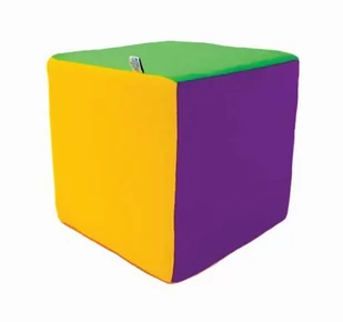Kostka edukacyjna na rzepy 20 cm - Mały naukowiec - miniaturka - grafika 1