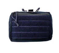 Odzież taktyczna i umundurowanie - Panel administracyjny poziomy molle CZARNY/GRANATOWY - miniaturka - grafika 1