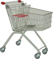 Wózki magazynowe - Damnix Wózek sklepowy Avant 90 z siedziskiem dla dziecka - miniaturka - grafika 1