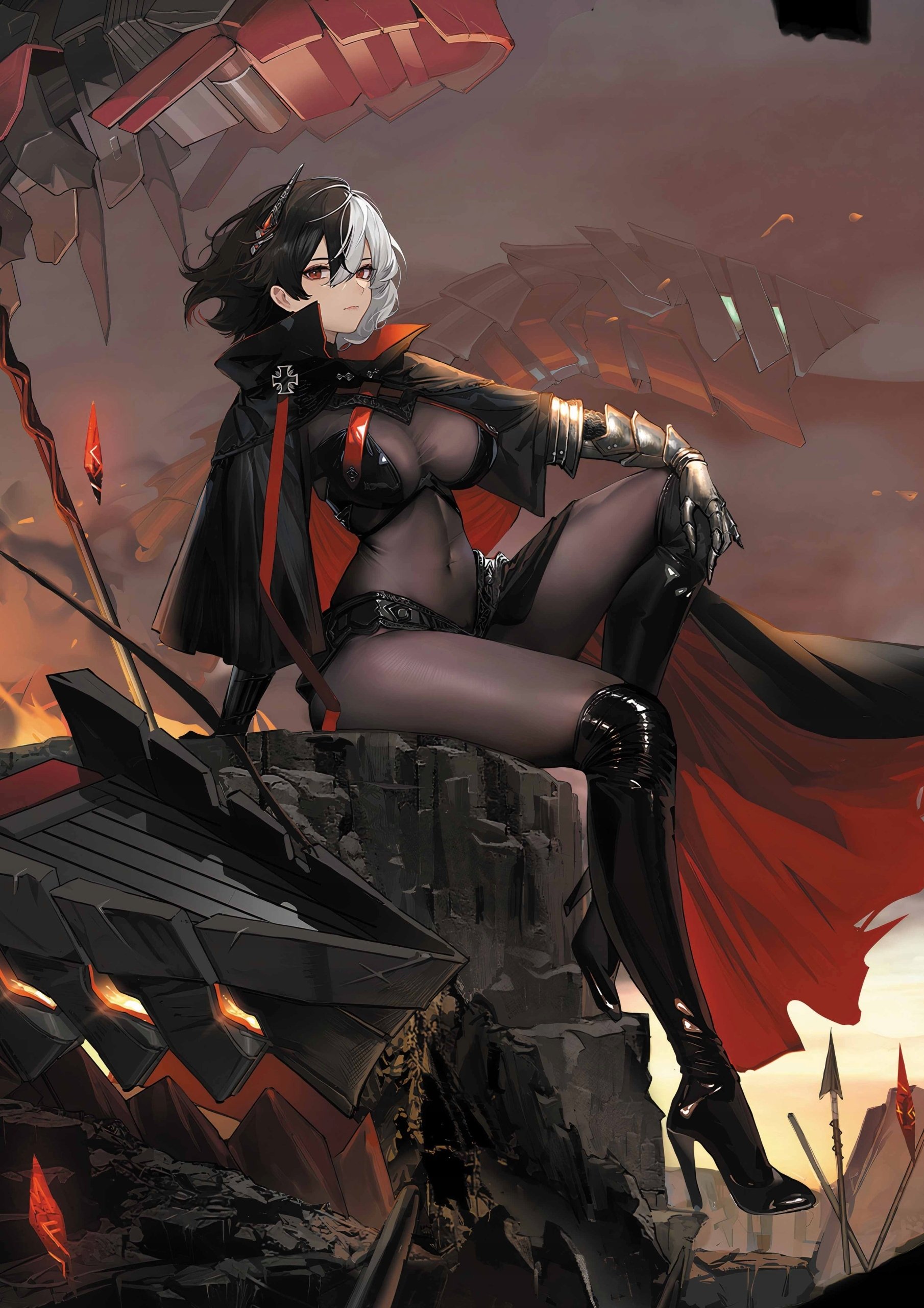 Plakat A1 anime gra Azur Lane
