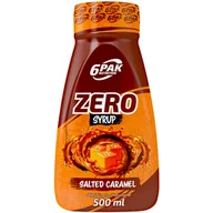 Produkty specjalne dla sportowców - 6PAK NUTRITION Sauce ZERO (Sos bez tłuszczu i cukrów) 500ml Słony Karmel - miniaturka - grafika 1