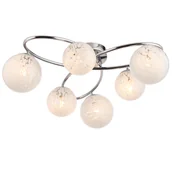 Lampy sufitowe - Sufitowa lampa metalowa L&-197232 Light& balls szklane kule chrom - miniaturka - grafika 1