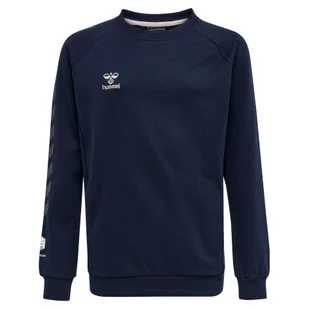 Bluza Sportowa Dresowa Hmlmove Grid Cotton Sweatshirt Kids - Odzież sportowa dziecięca - miniaturka - grafika 1