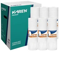 Akcesoria dla osób starszych i niepełnosprawnych - Podkłady Medyczne Bibułowe KAREN - Rolki 50 cm x 80 m - karton 6 sztuk - miniaturka - grafika 1