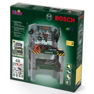 Klein stół warsztatowy Bosch z efektami dźwiękowymi - Mały majsterkowicz - miniaturka - grafika 1