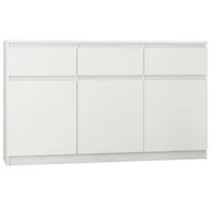 Komody - Komoda 98Cm Szafka 3 Szuflady Biała Producent S-3 - miniaturka - grafika 1