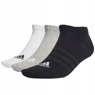 Skarpety adidas Thin and Light Sportswear Low-Cut 3PP IC1337 multikolor 46- - Skarpetki męskie - miniaturka - grafika 1