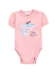 Coccodrillo Body dziecięce WC5112201HGN Różowy - Body dla niemowląt - miniaturka - grafika 1