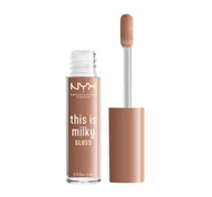 Błyszczyki do ust - NYX Professional Makeup - This Is Milky Gloss - Błyszczyk do ust - 07 - COOKIES & MILK - miniaturka - grafika 1