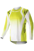 Odzież motocyklowa - Bluza Cross Alpinestars Techstar Push Żółty Fluorescencyjny/Złamany BiałyXL - miniaturka - grafika 1