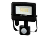 Lampy ogrodowe - Naświetlacz 10W 4000K LED line LITE PHOTON z czujnikiem - miniaturka - grafika 1