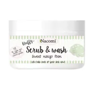 Peelingi do ciała - Nacomi Scrub & Wash Piankowy Peeling Mango 180ml NACO-3566 - miniaturka - grafika 1