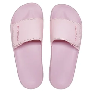 Klapki 4F W 4FSS23FFLIF070 56S różowe - Klapki i japonki damskie - miniaturka - grafika 1