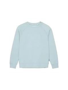 Bluzy dla dziewczynek - TOM TAILOR Bluza dziecięca dla chłopców, 30463 - Dusty Mint Blue, 164 - grafika 1