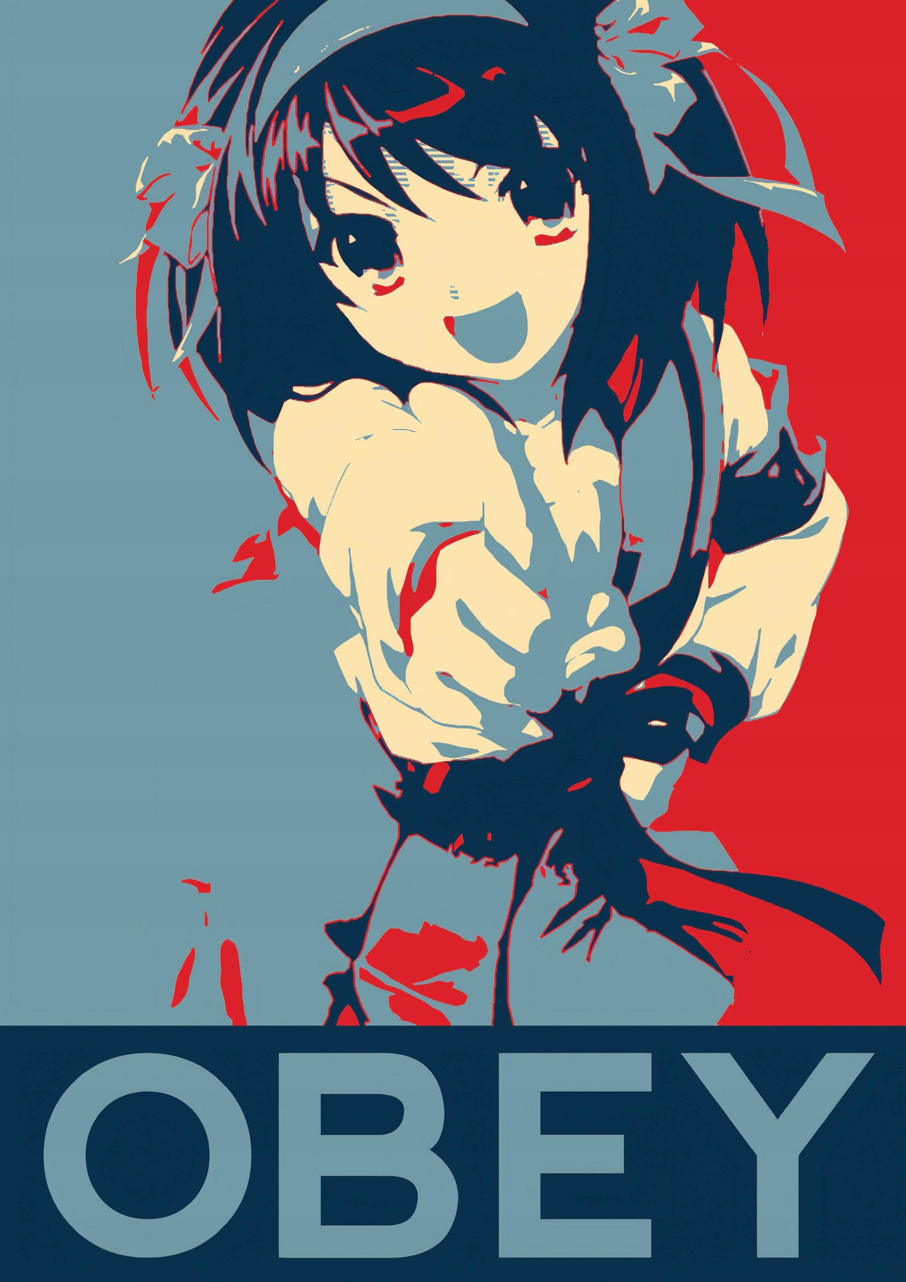Plakat A2 Suzumiya Haruhi Anime Manga