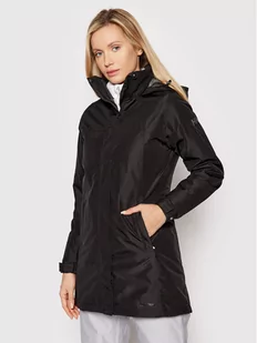 Helly Hansen Kurtka przeciwdeszczowa Aden 62649 Czarny Regular Fit - Kurtki damskie - miniaturka - grafika 1
