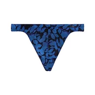 Majtki damskie - Hom stringi Quentin, czarno-niebieski nadruk, M mężczyźni, Czarny i niebieski nadruk - miniaturka - grafika 1