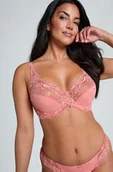 Biustonosze - Hunkemöller Biustonosz nieusztywniany z fiszbinami Diva Różowy - miniaturka - grafika 1