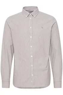 Koszule męskie - CASUAL FRIDAY Męska koszula Anton Oxford, 201792 / biała w paski, M - grafika 1