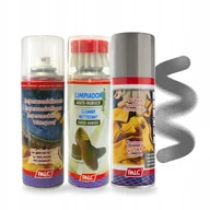 Środki do obuwia i ubrań - Pianka ze Szczotką Renowator Szary do Zamszu i Impregnat Palc Zestaw 3w1 - miniaturka - grafika 1