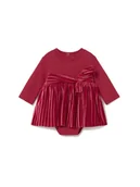 Sukienki i spódniczki dla dziewczynek - Mayoral Sukienka codzienna 2812 Czerwony Regular Fit - miniaturka - grafika 1