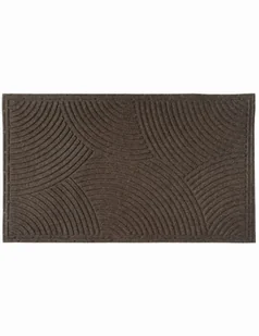 MULTI-DECOR Wycieraczka wewnętrzna PRĄŻKI 60 x 40 cm brązowa - Wycieraczki - miniaturka - grafika 1