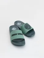 Buty dla chłopców - Reserved - Klapki Jurassic Wold - czarny - miniaturka - grafika 1