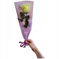 Sztuczne kwiaty - Bukiet róża mydlana pachnąca jak żywa 43 cm l PREZENT zakończenie roku - miniaturka - grafika 1