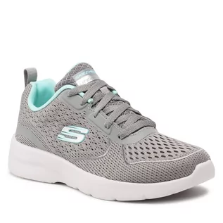 Sneakersy damskie - SKECHERS Sneakersy Hip Star 149544/GYMN Gray/Mint - grafika 1