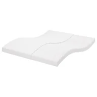 Materace - vidaXL Materac piankowy, biały 180x210 cm, 7-strefowy, twardość 20 ILD - miniaturka - grafika 1