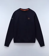 Dresy męskie - maglie uomo napapijri b-badge np0a4ic6 1761 blu marine - miniaturka - grafika 1