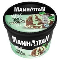 Lody i desery lodowe - Manhattan Lody z czekoladą gorzką i lody o smaku miętowym 1400 ml - miniaturka - grafika 1