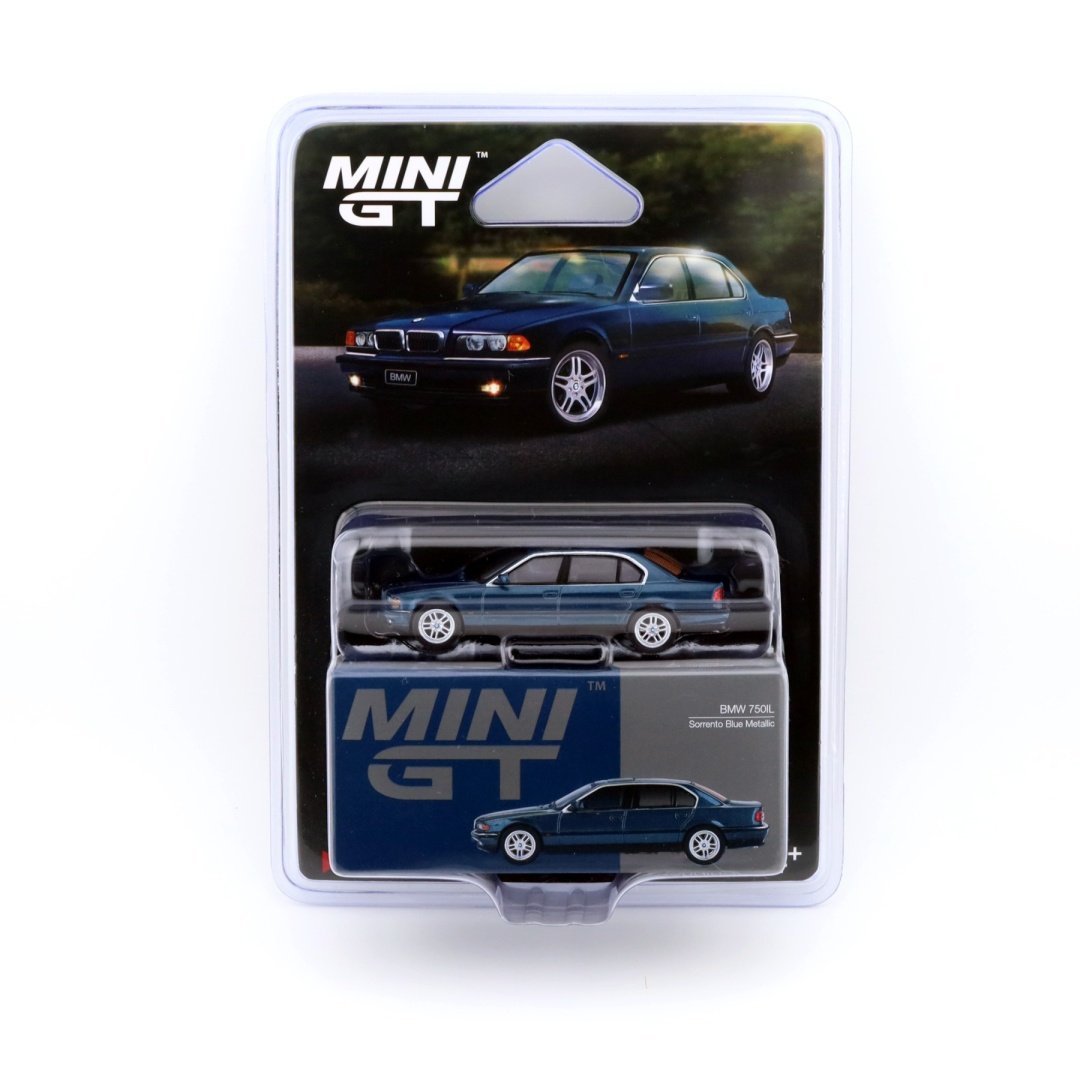 MINI GT BMW 750IL Sorrento Blue Matallic LHD MGT00894-BL MiniGT