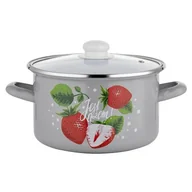 Garnki - GARNEK TRADYCYJNY EMALIOWANY DŻEM 4,1L 20CM INDUKCJA - miniaturka - grafika 1