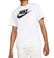Koszulki męskie - KOSZULKA MĘSKA NIKE DX1985-100 BIAŁA M - miniaturka - grafika 1