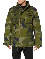 Kurtki męskie - Brandit M65 Giant męska kurtka parka zimowa, Swedish Camo, 6XL - miniaturka - grafika 1