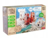 Klocki - BUDUJ Z CEGŁY 2w1 ZAMEK lub STRAŻNICA TREFL - miniaturka - grafika 1