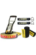 Sprzęt wspinaczkowy - ZESTAW SLACKLINE BANANALAMA XL TREEWEAR SET - miniaturka - grafika 1