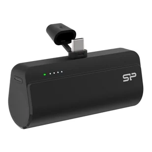 Powerbank Silicon Power QD50 5000mAh PD 2x USB-C czarny - Powerbanki - miniaturka - grafika 1