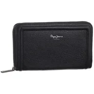 Portfele - Portfel Code Wallet Black PL0700001 999 (PE77-a) Pepe Jeans - miniaturka - grafika 1