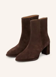 Unisa Botki Lebit braun - Botki damskie - miniaturka - grafika 1