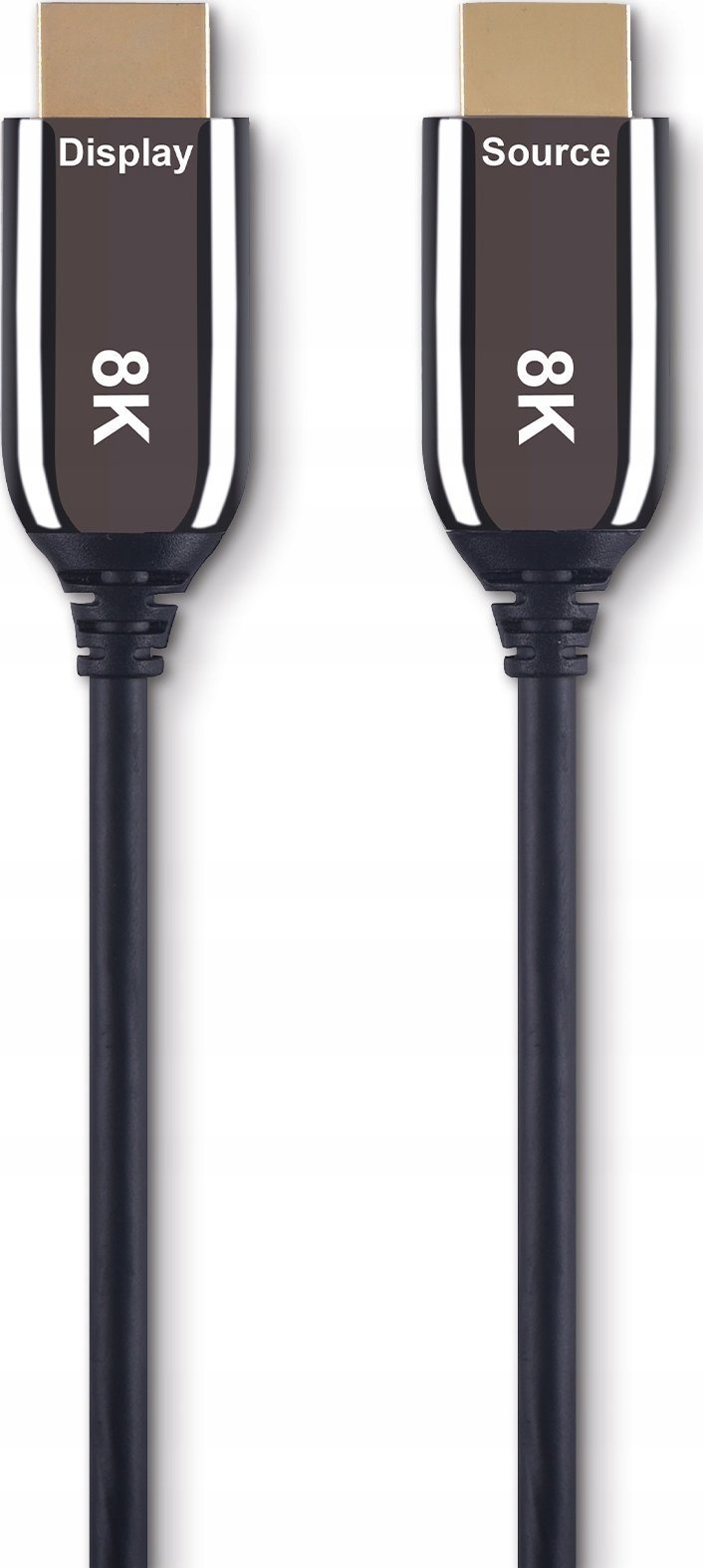 Kabel optyczny światłowodowy AOC HDMI 2.1 8K/60Hz, 4K/120Hz, 48Gbps, HDR 1m