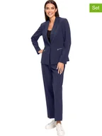 Marynarki i żakiety damskie - Heine 2-częściowy zestaw w kolorze granatowym - miniaturka - grafika 1