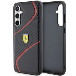 Ferrari FEHCS23FEPTWK S23 FE S711 czarny/black hardcase Twist Metal Logo - Etui i futerały do telefonów - miniaturka - grafika 9