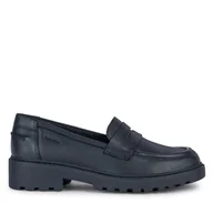 Buty dla dziewczynek - Półbuty Geox J Casey Girl J3620C 00043 C9999 M Czarny - miniaturka - grafika 1