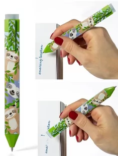 Pen Boomkark - zakładka długopis - Sloth Leniwiec - Thinking Gifts - Zakładki do książek - miniaturka - grafika 1